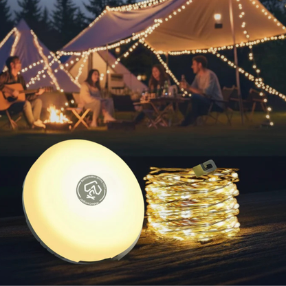 LumiMate™ - Luz y Energía Portátil 4-en-1 para camping