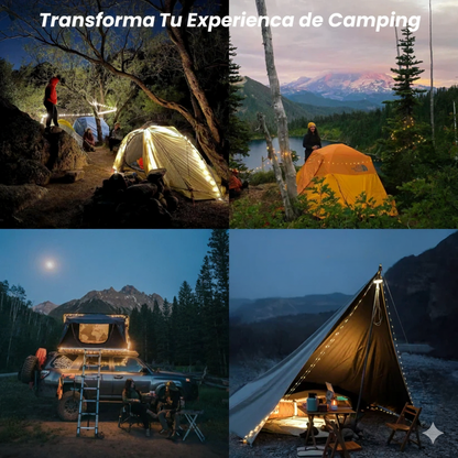 LumiMate™ - Luz y Energía Portátil 4-en-1 para camping